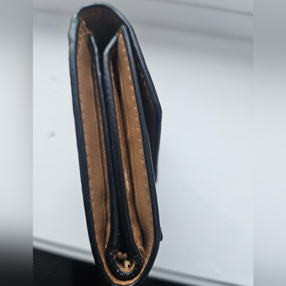 Coach Embellished Metal Pins Tri Fold Wallet – Signature Canvas & Leather - Picture 7 of 11